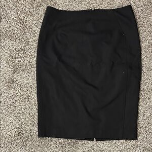 Express Elegant Black Pencil Skirt